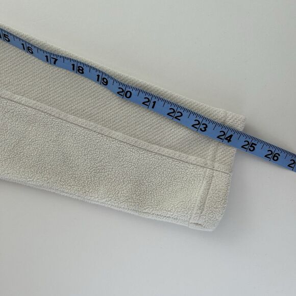 Patagonia Simple Synchilla Fleece Full Zip Jacket Womens Size Large Ivory READ - Picture 9 of 10